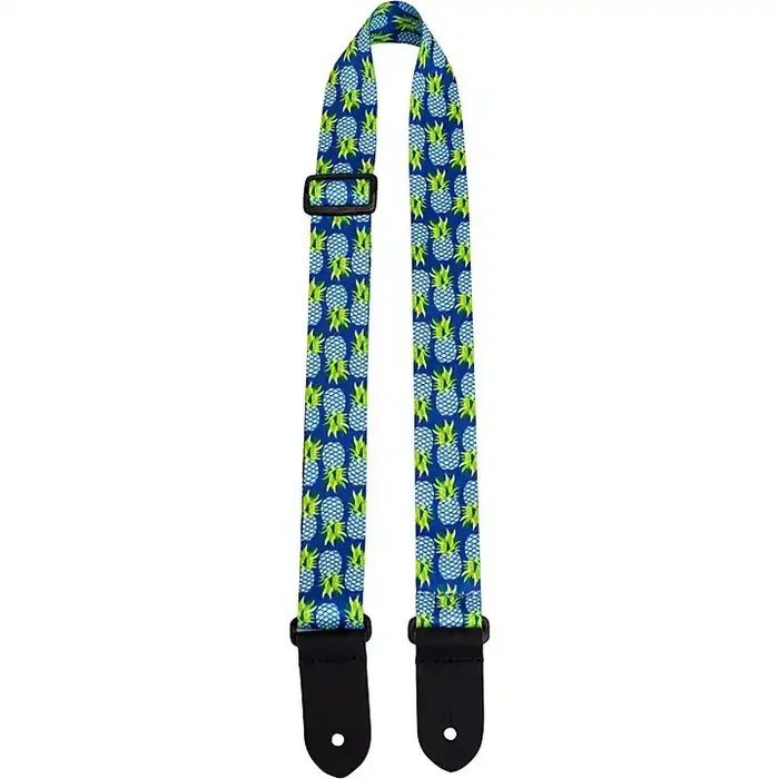 Perri‘s 1.5″ Polyester Ukulele Strap Blue Pineapples 1.5 Guitar Center