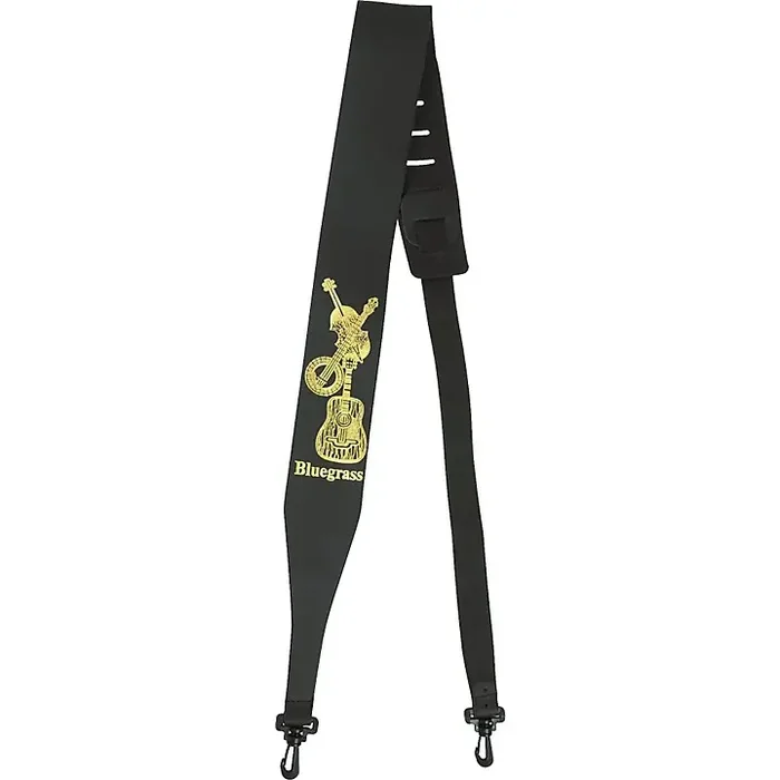 Perri‘s 2-1/2″ Leather Bluegrass Banjo Strap Guitar Center