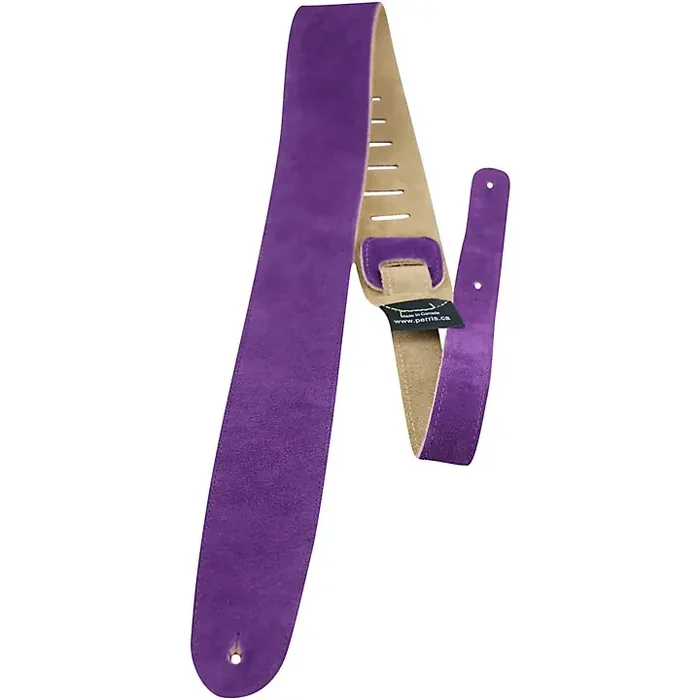 Perri‘s 2.5″ Soft Suede with Premium Backing – Adjustable 44.5″-53″ Guitar Strap Purple 44.5 to 53 in. Guitar Center