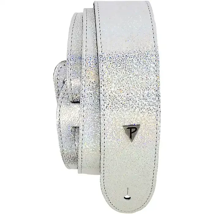 Perri‘s 2″ Leather Guitar Strap Holographic Pearl Guitar Center