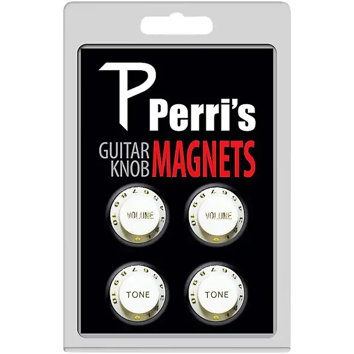 Perri‘s Guitar Knob Fridge Magnets White (4 Pack) Guitar Center
