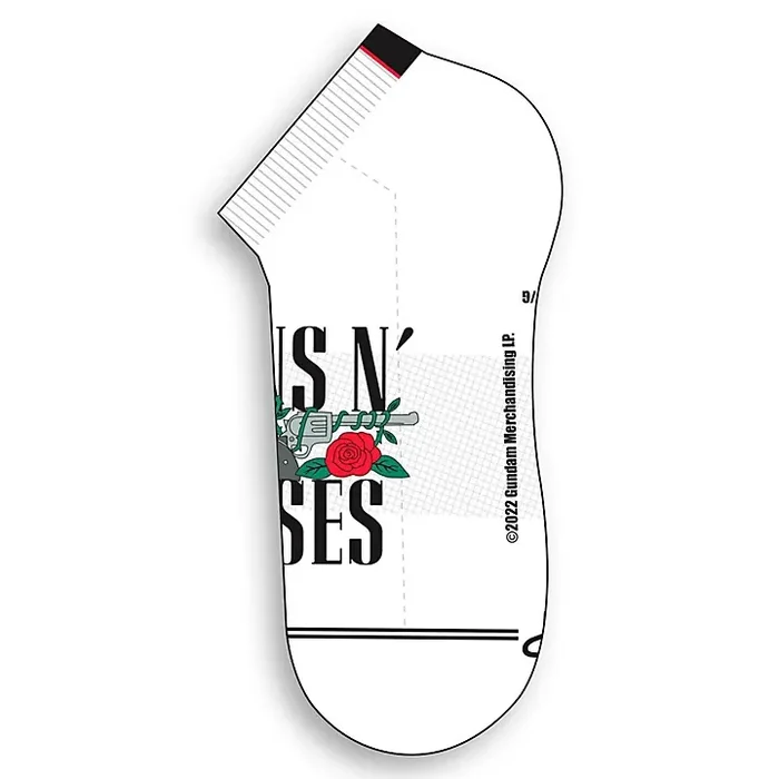 Perri‘s Guns N‘ Roses Liner Socks White Guitar Center