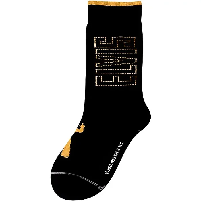 Perri‘s Metallic Elvis Stage Lights Crew Socks Black/Gold Guitar Center