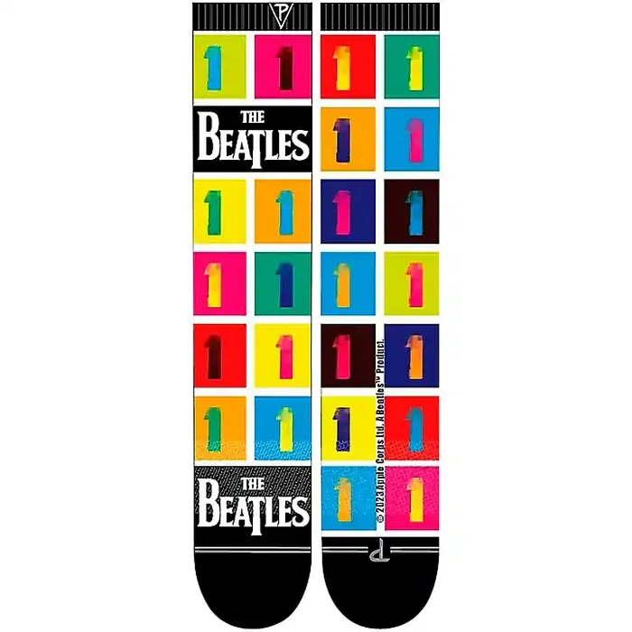 Perri‘s The Beatles One All Over Dye Sub Crew Socks Guitar Center