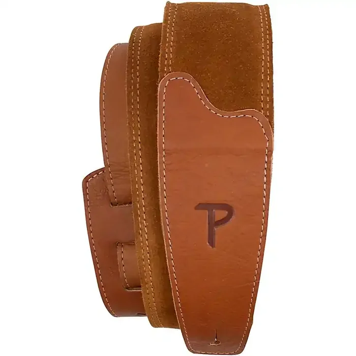 Perri‘s The Luxury Collection Suede Guitar Strap Tan 2.5 in. Guitar Center