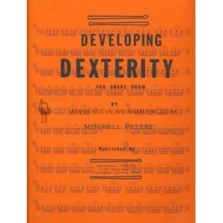 Peters-Developing Dexterity for Snare Drum