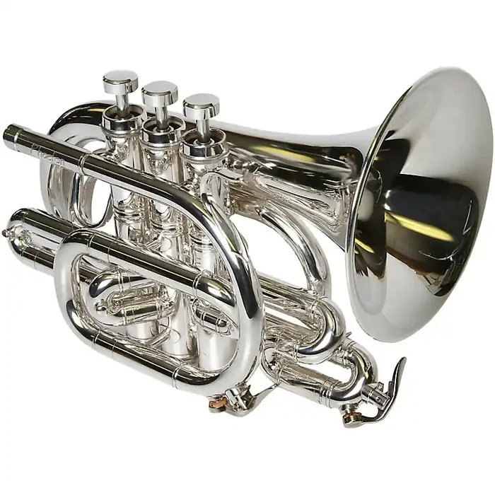 Phaeton PHTP-3030 Custom Series Bb Pocket Trumpet Silver plated Guitar Center