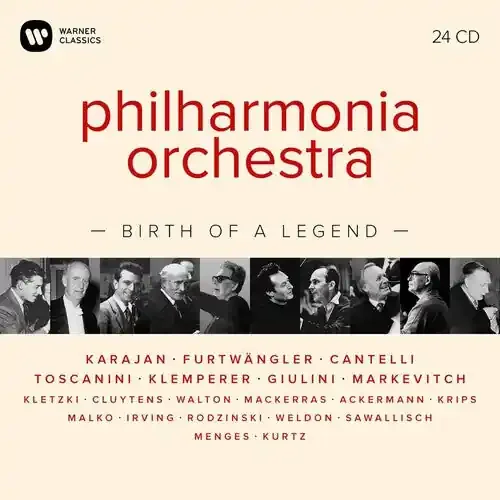 Philharmonia Orchestra Philharmonia Orchestra Birth of a Legend 24CD – COMPACT DISCS
