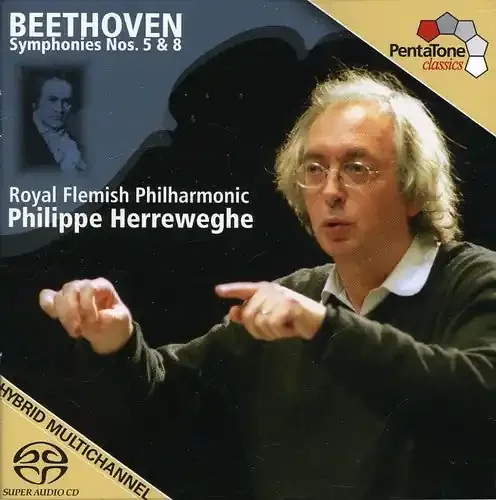 Philippe Herreweghe Symphonies 5 & 8 – COMPACT DISCS