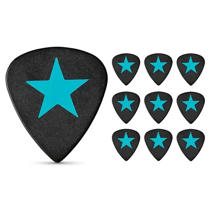 Pick Boy Angel Rocks Blue Star Polyacetal Guitar Picks 1.00 mm 10 Pack Guitar Center