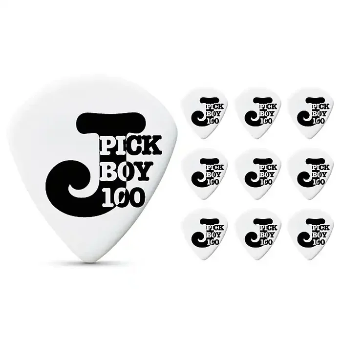 Pick Boy White Cellulose Jazz Guitar Picks 1.00 mm 10 Pack Guitar Center