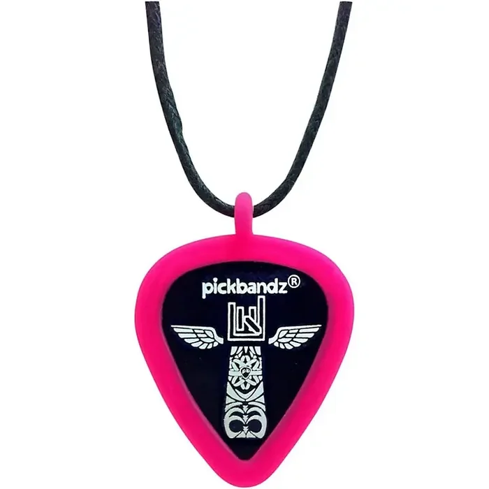 Pickbandz Pick-Holding Pendant/Necklace Hollywood Pink Guitar Center