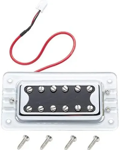 Pickup, Blacktop Filterâ ™Tron, Neck, w/ Hardware, Chrome