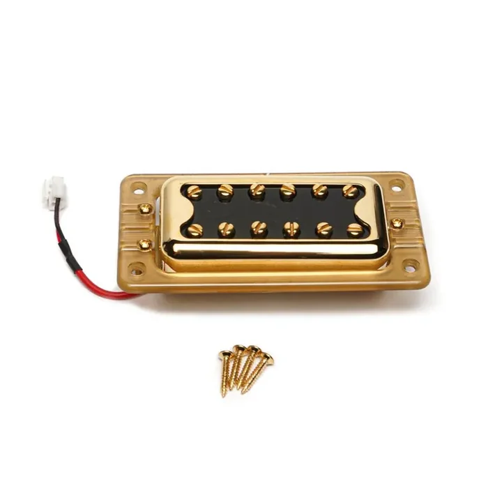Pickup, Blacktop FilterTron, Neck, w/ Hardware, Gold