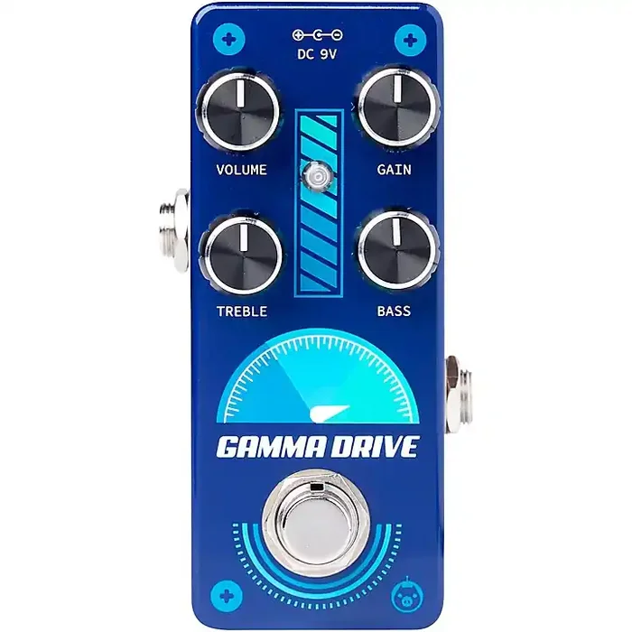 Pigtronix Gamma Drive Overdrive Effects Pedal Blue Guitar Center