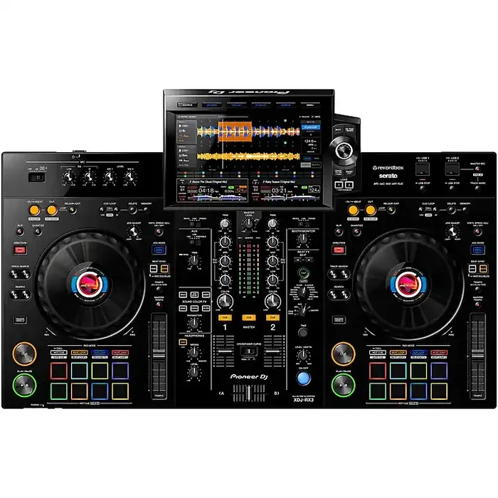 Pioneer DJ XDJ-RX3 2-Channel All-in-One DJ Controller Performance System Guitar Center