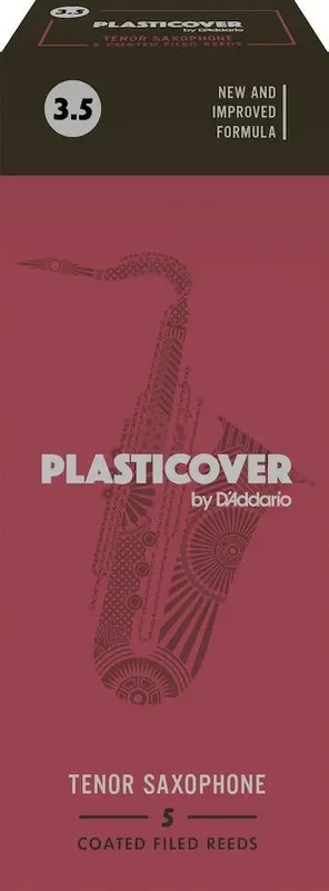 Plasticover by D‘Addario Tenor Sax Reeds, Strength 3.5, 5-pack