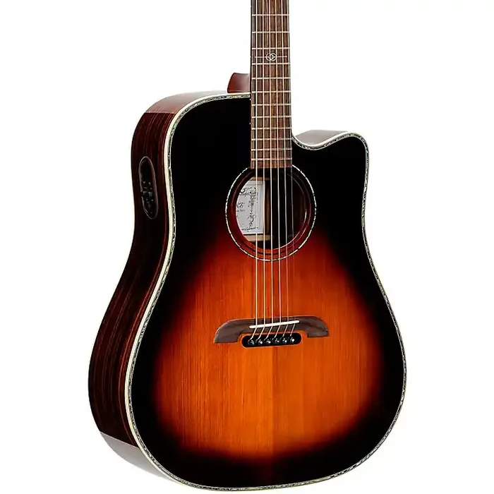 Platinum Alvarez Yairi DY1 Dreadnought Acoustic-Electric Guitar Sunburst Guitar Center