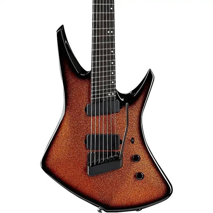 Platinum Ernie Ball Music Man Kaizen 7-String Electric Guitar Ember Burst Guitar Center