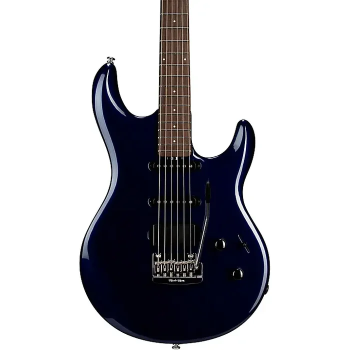 Platinum Ernie Ball Music Man Luke 4 HSS Electric Guitar Butane Blue Guitar Center