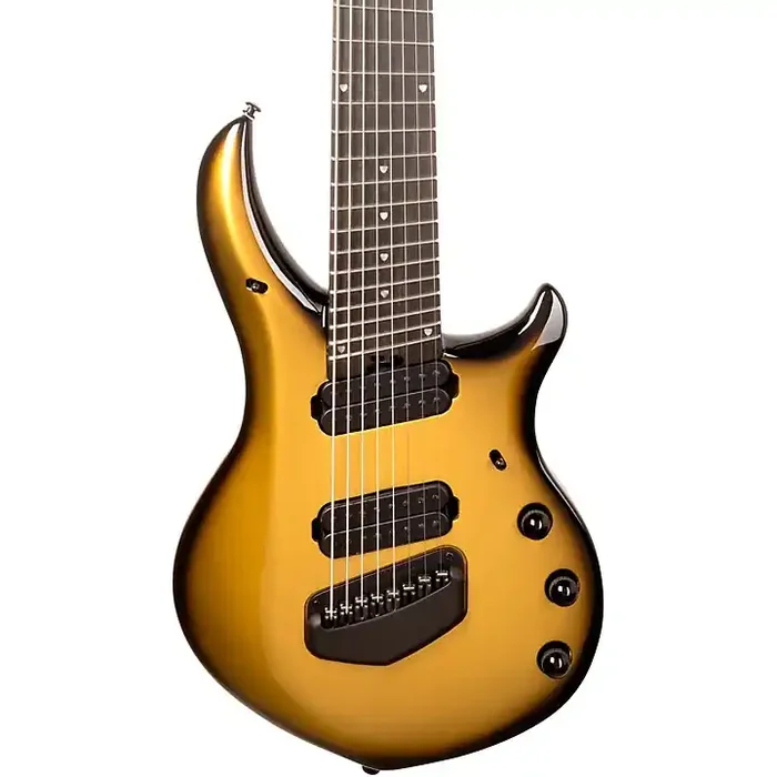 Platinum Ernie Ball Music Man Majesty 8-String Electric Guitar Gold Eclipse Guitar Center