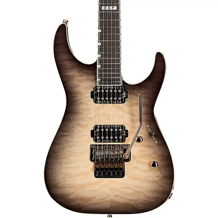 Platinum ESP E-II M-II Electric Guitar Black Natural Burst Guitar Center