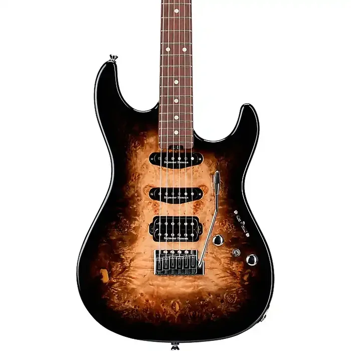 Platinum ESP ESP Original Snapper CTMR Electric Guitar Nebula Black Burst Guitar Center