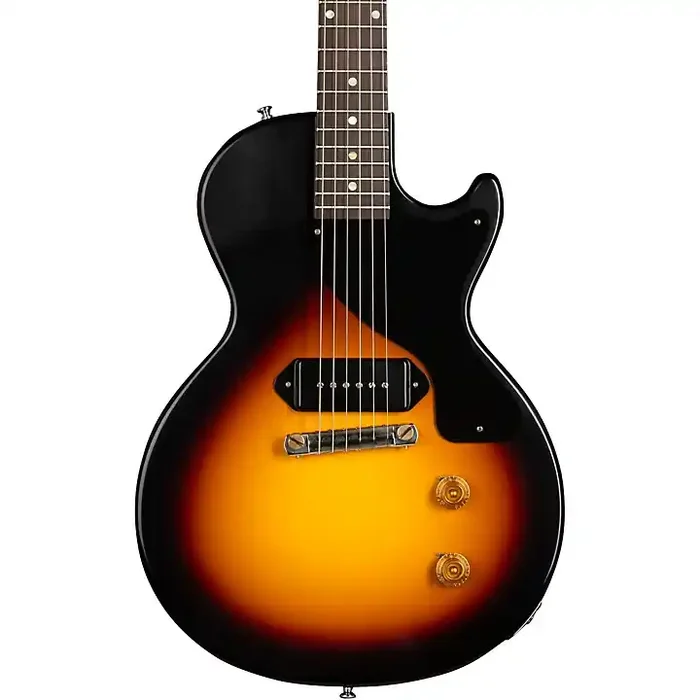 Platinum Gibson Custom 1957 Les Paul Junior Single-Cut Reissue VOS Electric Guitar Vintage Sunburst Guitar Center