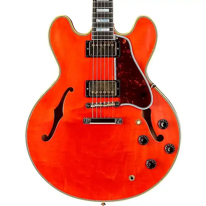 Platinum Gibson Custom Murphy Lab 1959 ES-355 Reissue Stopbar Light Aged Semi-Hollow Electric Guitar Watermelon Red Guitar Center