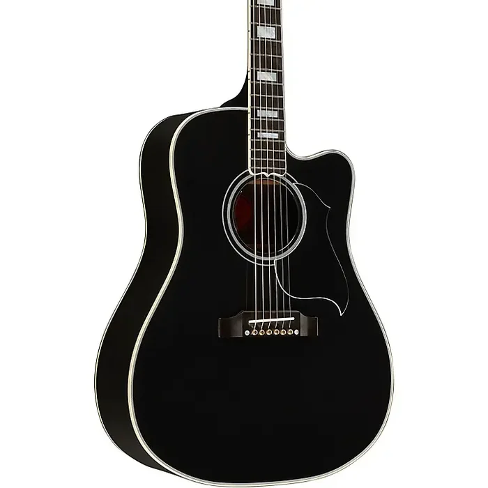 Platinum Gibson Songwriter EC Custom Acoustic-Electric Guitar Ebony Guitar Center
