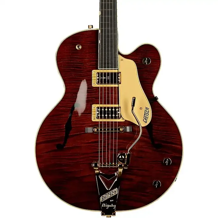 Platinum Gretsch Guitars G6122T-59 Vintage Select Edition ‘59 Chet Atkins Country Gentleman Hollowbody Electric Guitar With Bigsby Walnut Stain Guitar Center