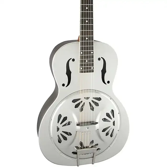 Platinum Gretsch Guitars G9221 Bobtail Round-Neck Acoustic-Electric Steel Body Resonator Guitar Guitar Center