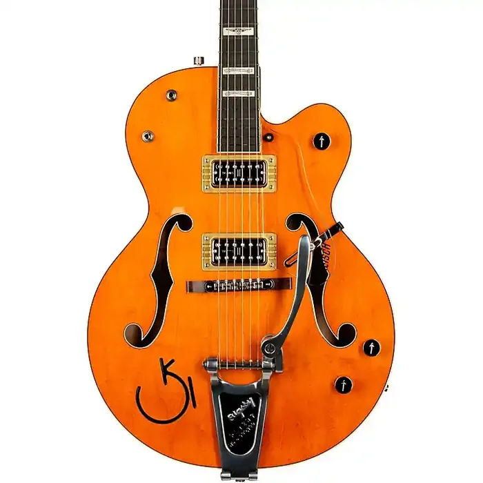 Platinum Gretsch Guitars Reverend Horton Heat G6120RHH Electric Guitar Vintage Maple Stain Guitar Center