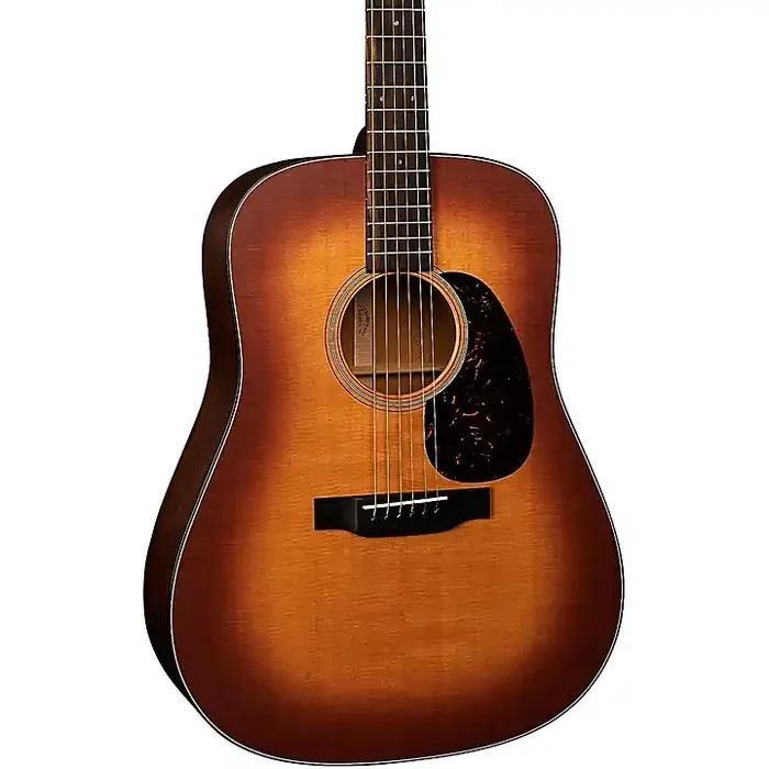 Platinum Martin 2024 D-18 Satin Acoustic Guitar Amber Burst Guitar Center