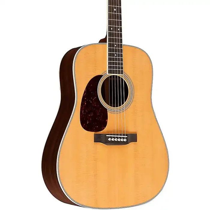 Platinum Martin D-35 Left-Handed Dreadnought Acoustic Guitar Natural Guitar Center