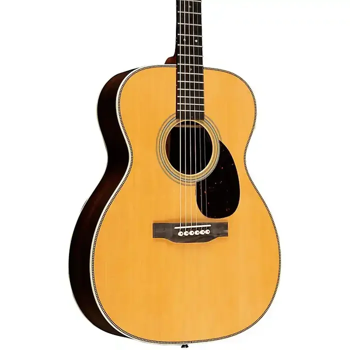 Platinum Martin OM-28E Standard Orchestra Model Acoustic-Electric Guitar Natural Guitar Center