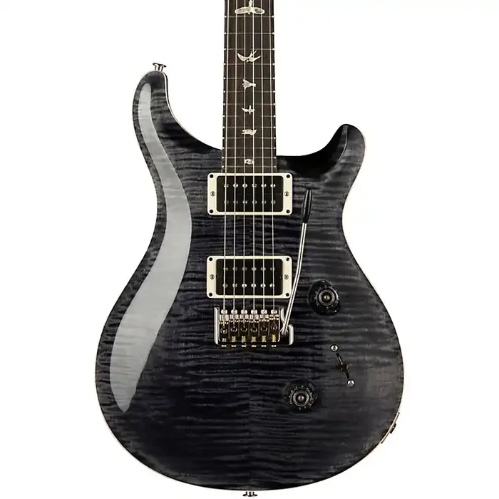 Platinum PRS Custom 24 Electric Guitar Gray Black Guitar Center