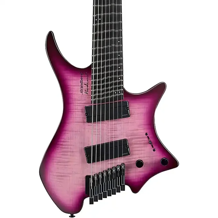 Platinum strandberg Boden Plus NX 8 True Temperament 8-String Electric Guitar Twilight Purple Guitar Center