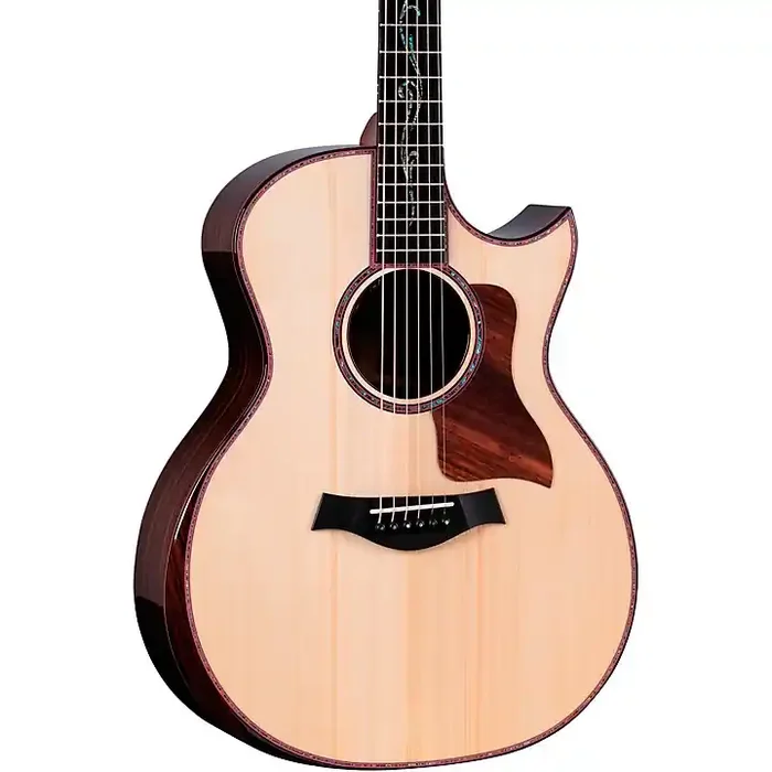 Platinum Taylor Custom Adirondack Spruce-Indian Rosewood Grand Auditorium Acoustic-Electric Guitar Natural Guitar Center