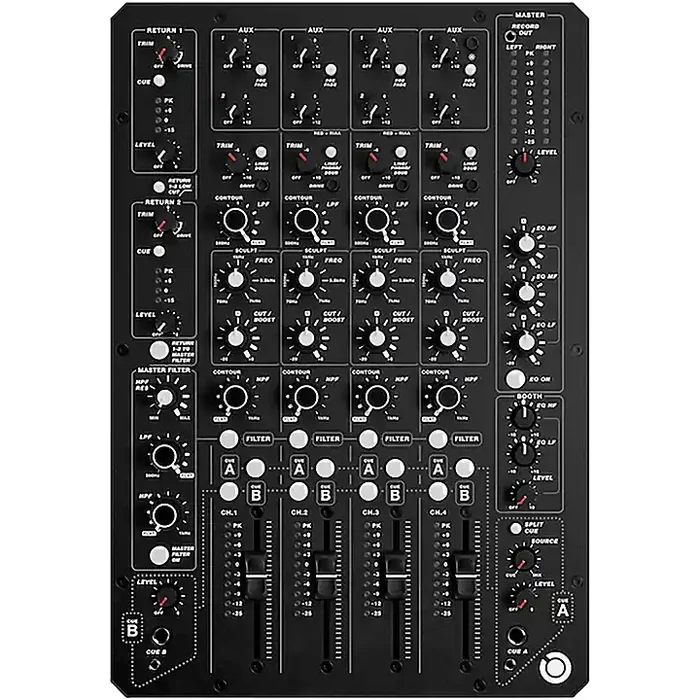 PLAYdifferently PLAYdifferently MODEL 1.4 4-Channel Premium Analogue DJ Mixer Guitar Center
