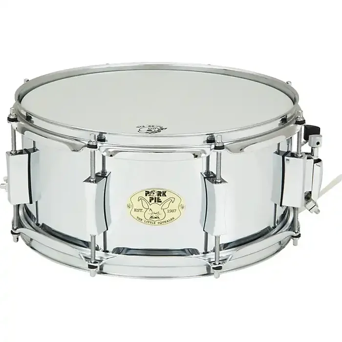 Pork Pie Little Squealer Steel Snare Drum 13 x 6 in. Guitar Center