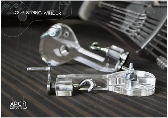 Portuguese Guitar String Winder (Modern Style)