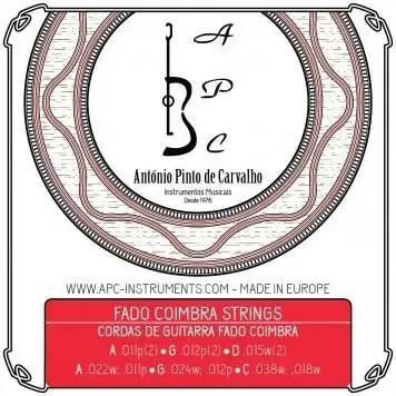 Portuguese Guitarra Coimbra Strings