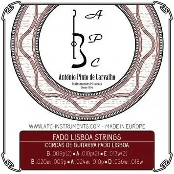 Portuguese Guitarra Lisboa Strings