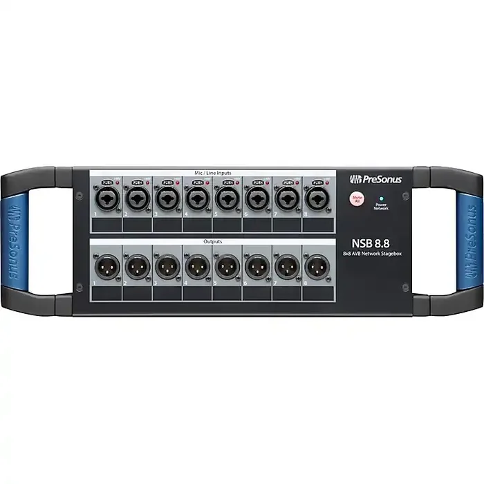 PreSonus NSB 8.8 AVB Networked Stage Box 328 ft. Black Guitar Center