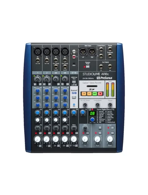 PreSonus StudioLive AR8c Hybrid Digital/Analog Mixer