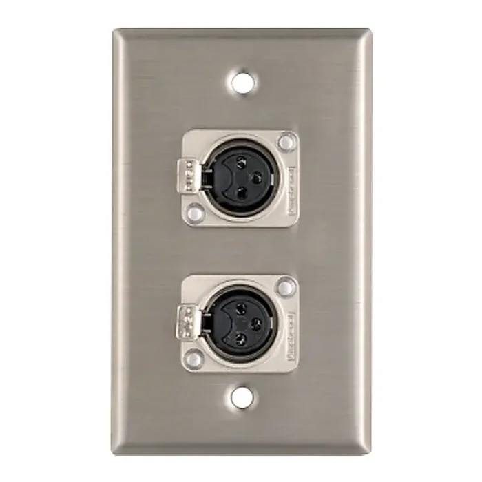 ProCo WP1013 Dual XLR Female Wall Plate Guitar Center