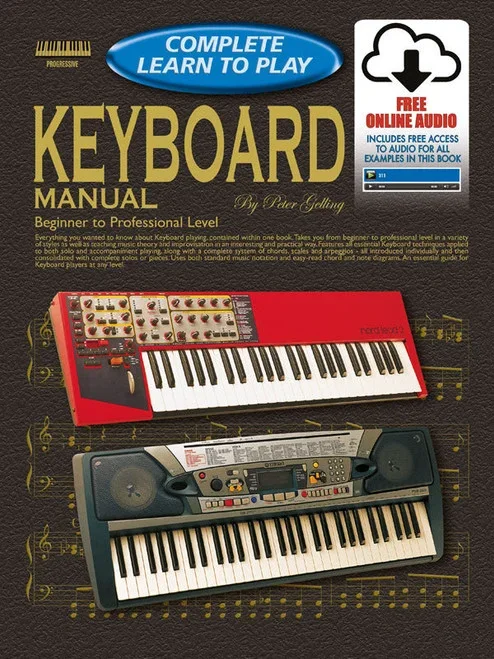 Progressive Complete Learn to Play Keyboard Book With CD (KPCLP-KCP)