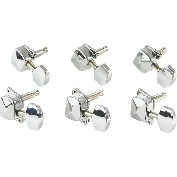Proline 3+3 Diagonal Mount Tuning Machines Chrome Guitar Center