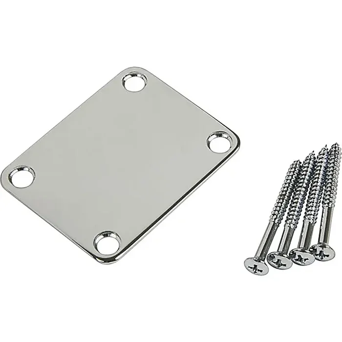 Proline 4-Screw Neck Plate Chrome Guitar Center